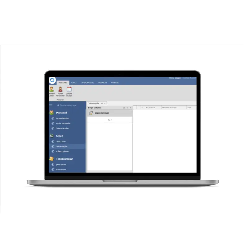Tuvalet Takip Sistemi Programı
